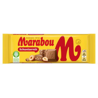 Marabou Schweizernöt 100g - KLIPP!