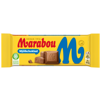 Marabou mjölkchoklad 100g - KLIPP!
